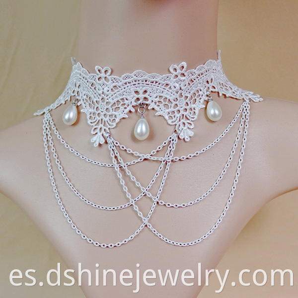 fancy choker necklace